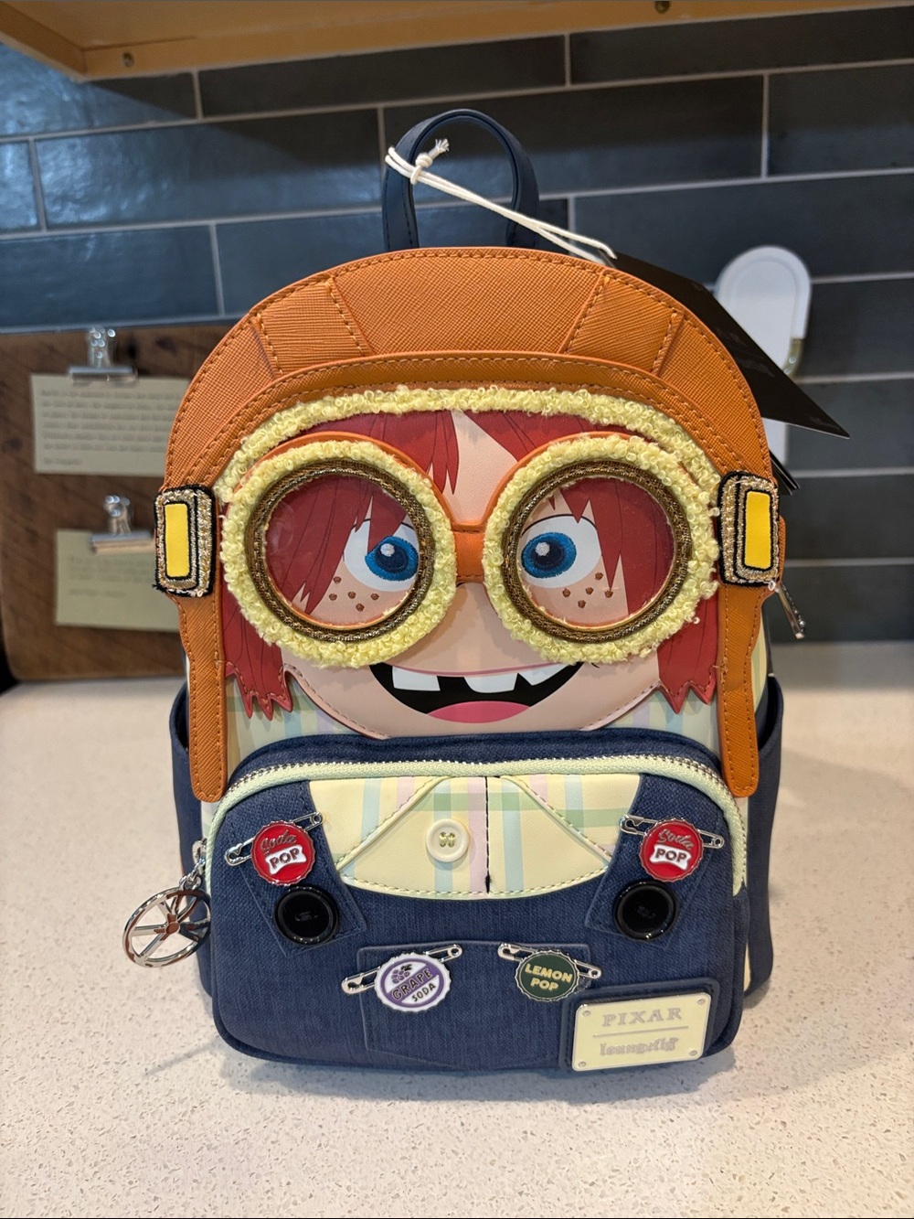 Loungefly Pixar Up Ellie Cosplay Mini Backpack NWT
